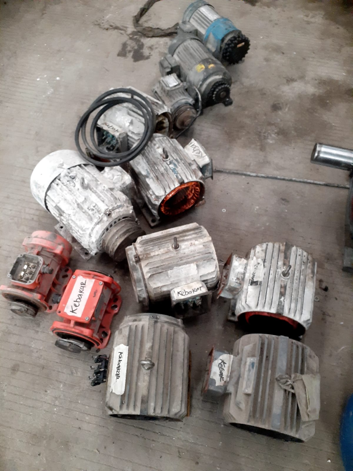 Servis Motor Listrik Induksi 3 Fasa
