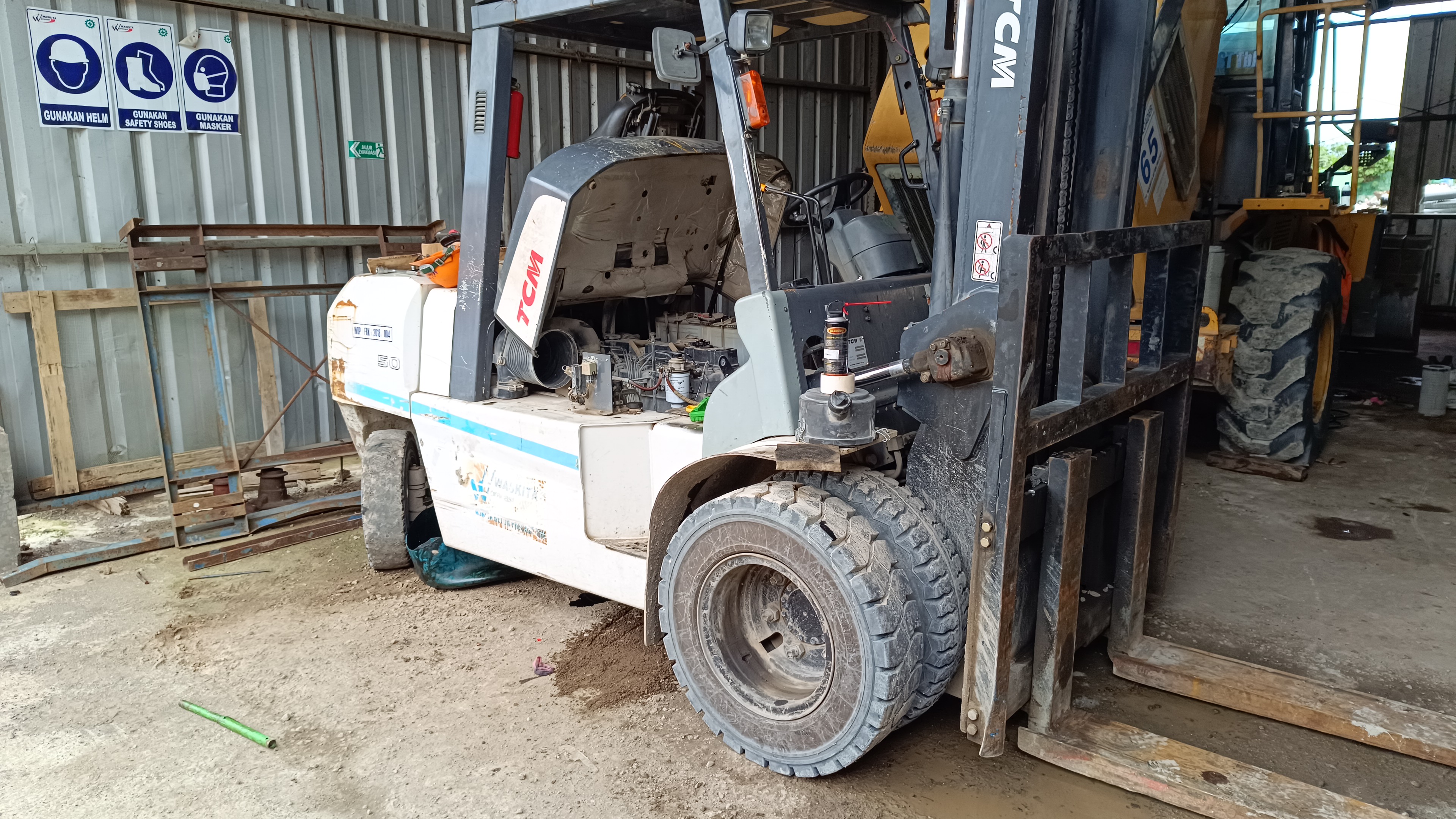 Fasilitas Workshop Overhaul PT Hadto Teknik Indonesia